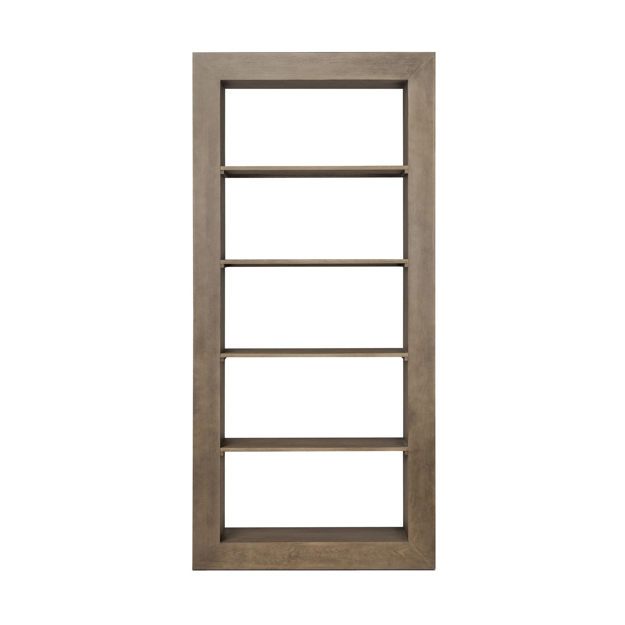 Andreas Bookcase - Weathered Hazel Oak