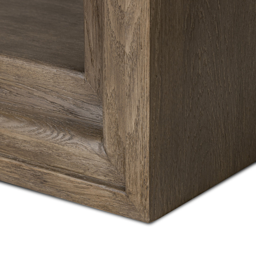 Andreas Bookcase - Weathered Hazel Oak
