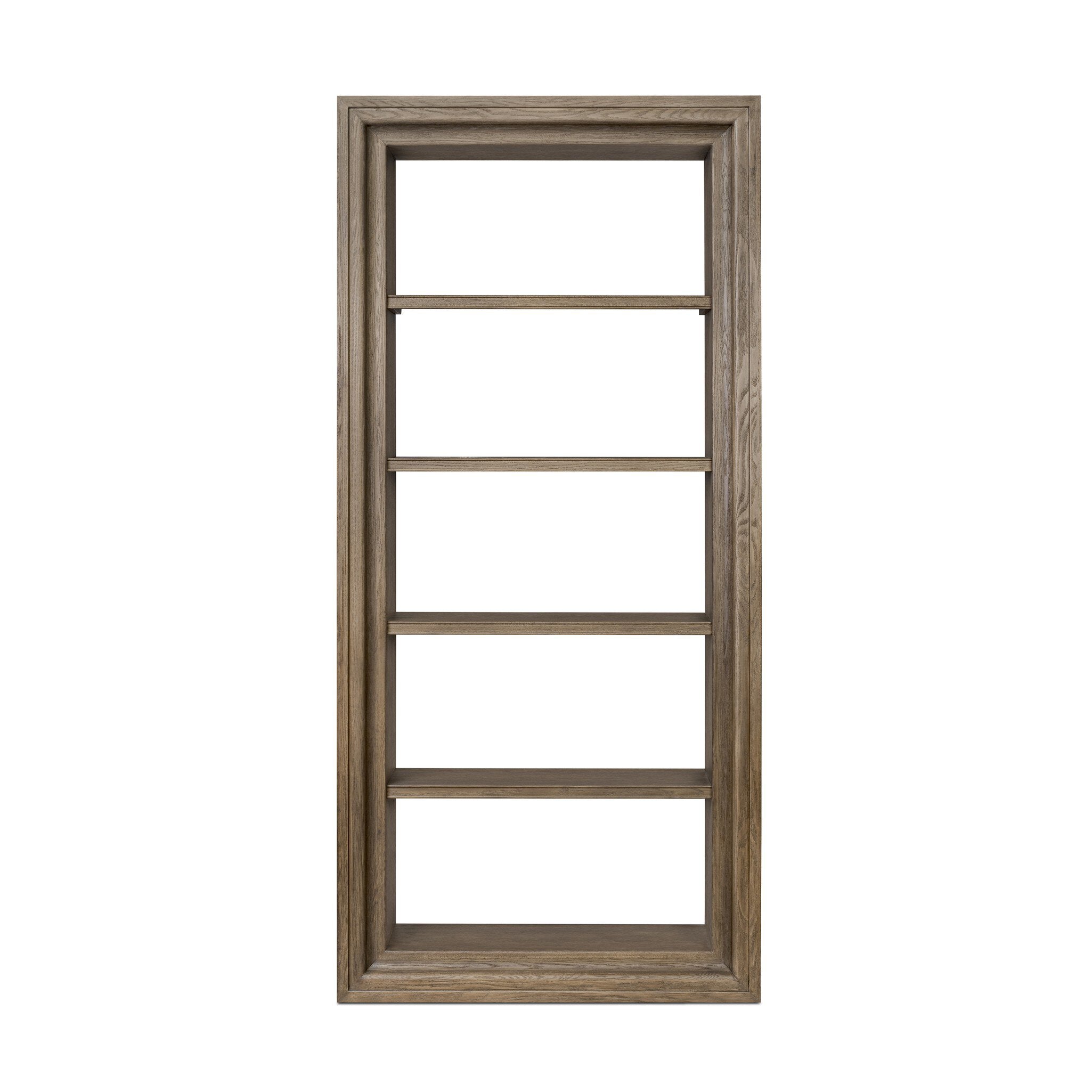 Andreas Bookcase - Weathered Hazel Oak