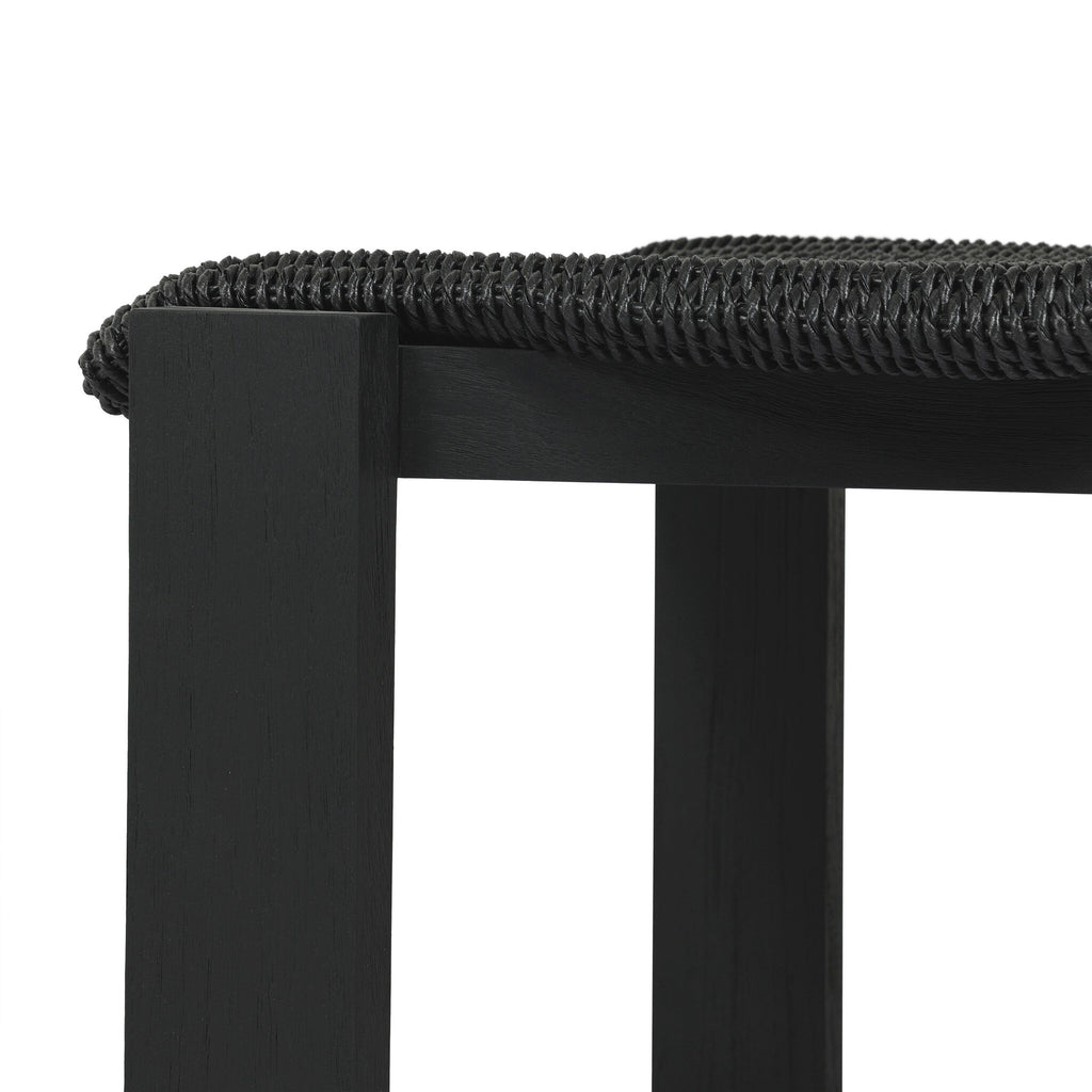 Roxy Outdoor Dining Chair - Faux Black Hyacinth