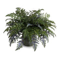 Lady Athyrium Fern 24"H Gray-green / Green Porcelain