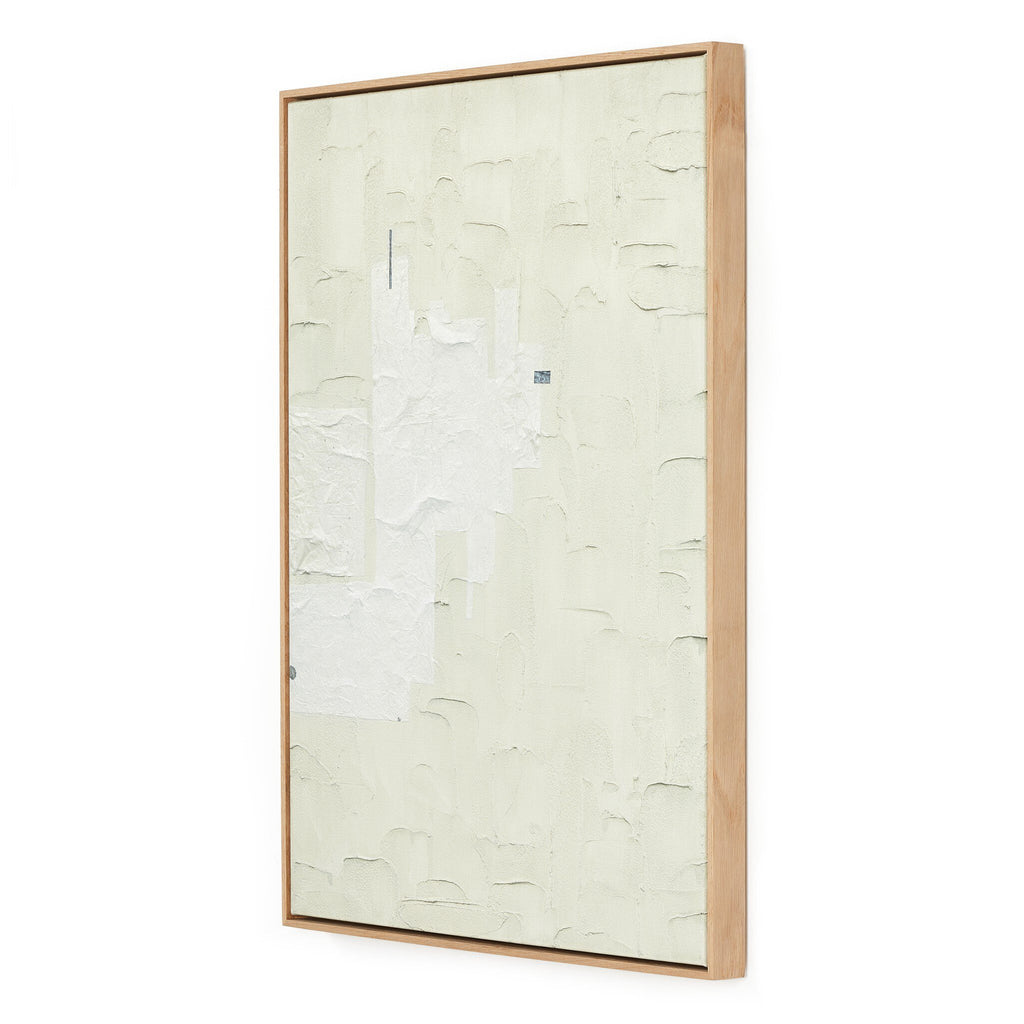 Gary 014 Diptych by Jade Dacay - Vertical Grain White Oak Floater
