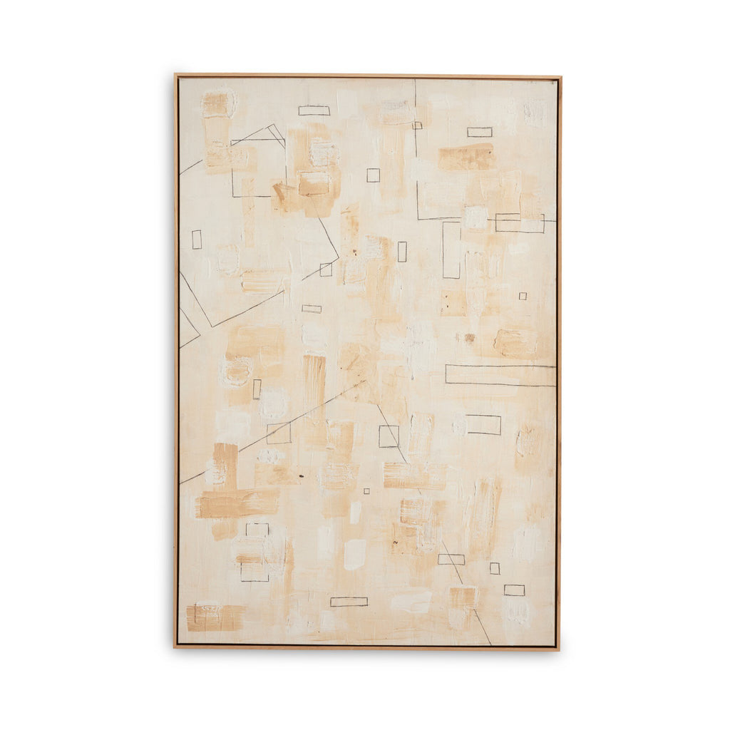 Untitled 003 by Jade Dacay - Vertical Grain White Oak Floater