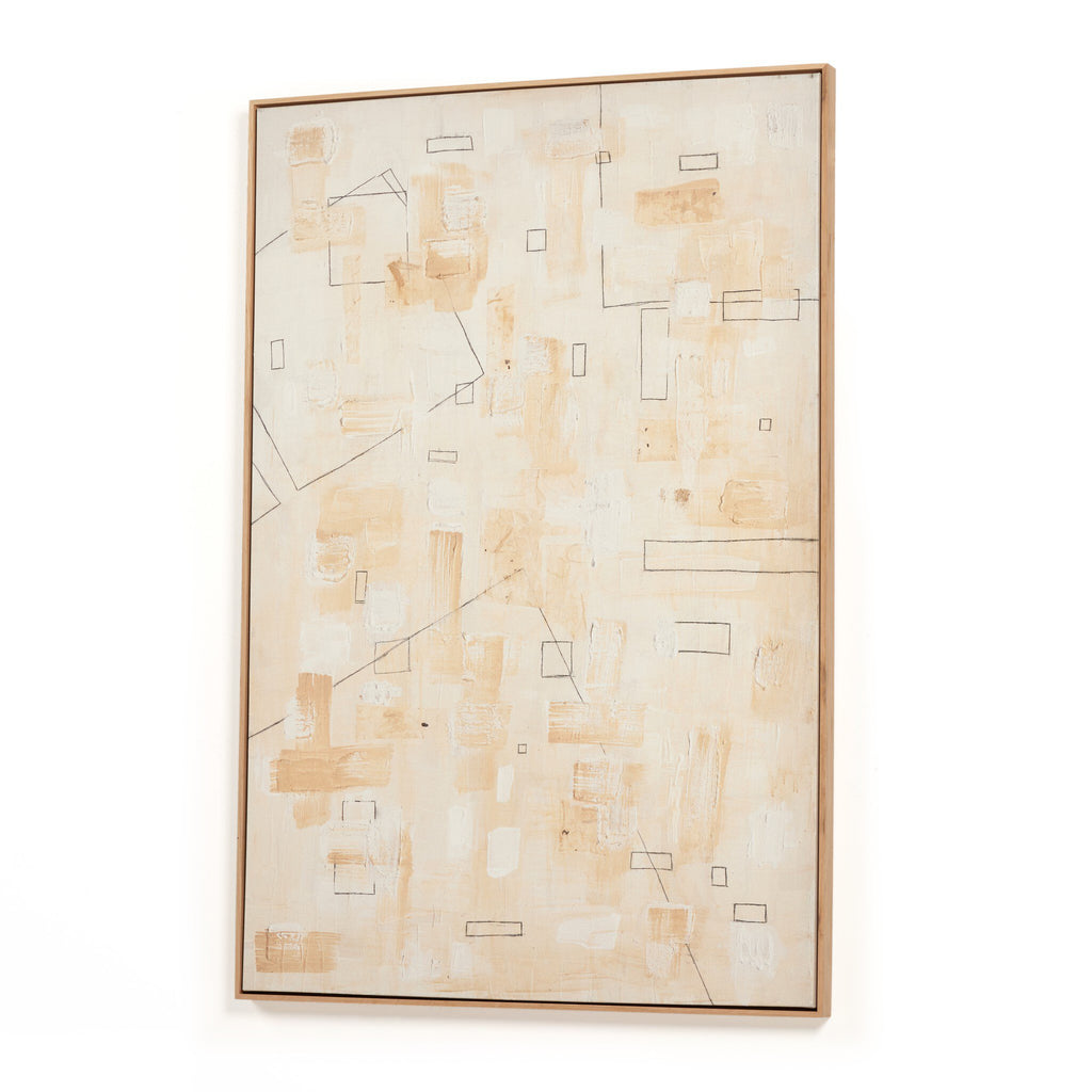 Untitled 003 by Jade Dacay - Vertical Grain White Oak Floater