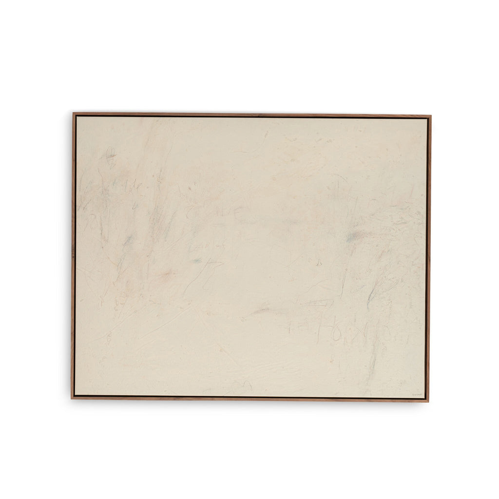 Notes In The Fog No. 1 by Tyler Guinn - Rustic Walnut Floater