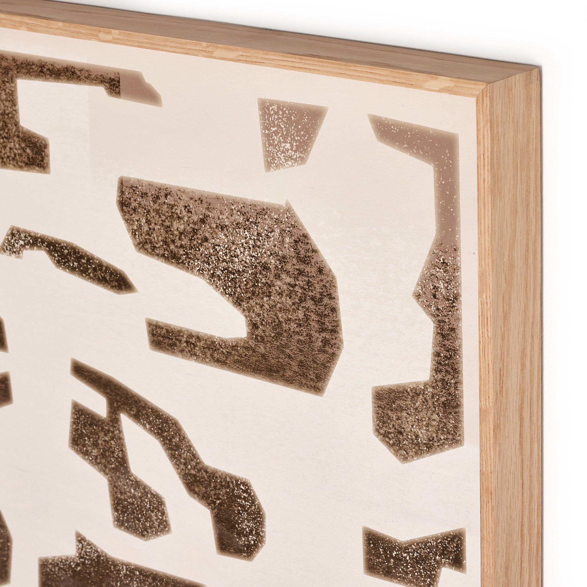 Block Sand II by Coup d'Esprit - Vertical Grain White Oak Floater