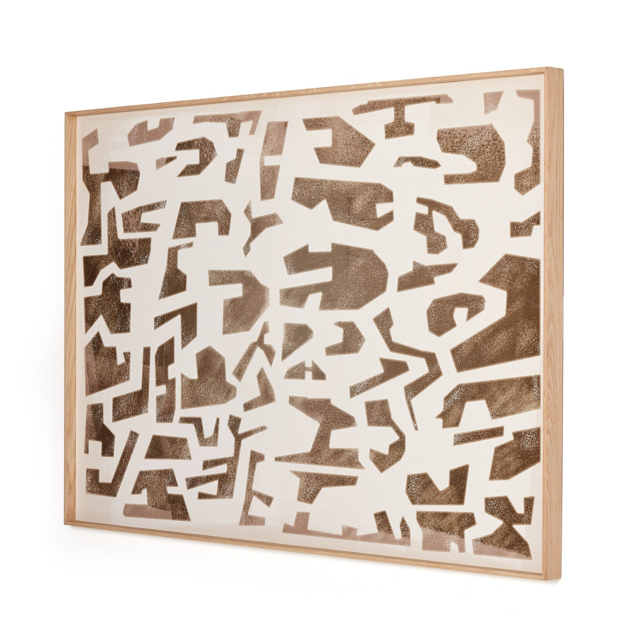 Block Sand II by Coup d'Esprit - Vertical Grain White Oak Floater