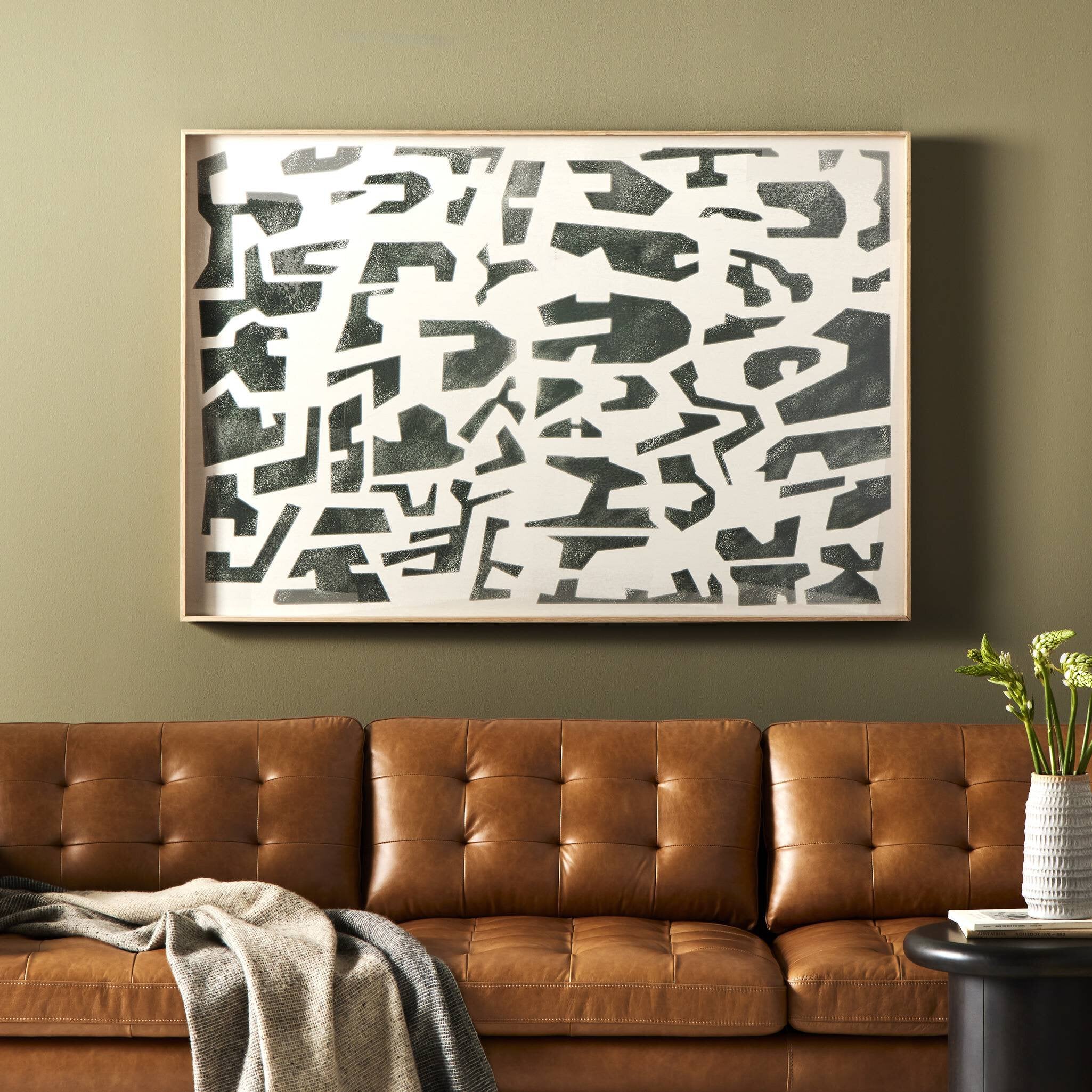 Block Sea II by Coup d'Esprit - Vertical Grain White Oak Floater