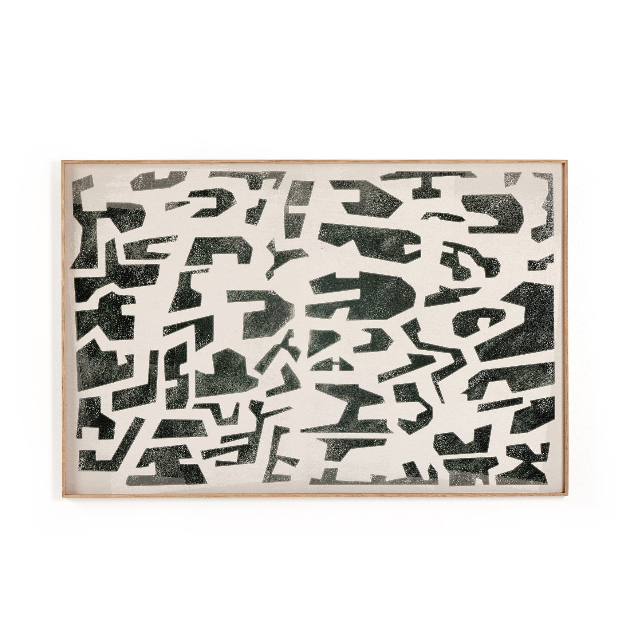 Block Sea II by Coup d'Esprit - Vertical Grain White Oak Floater