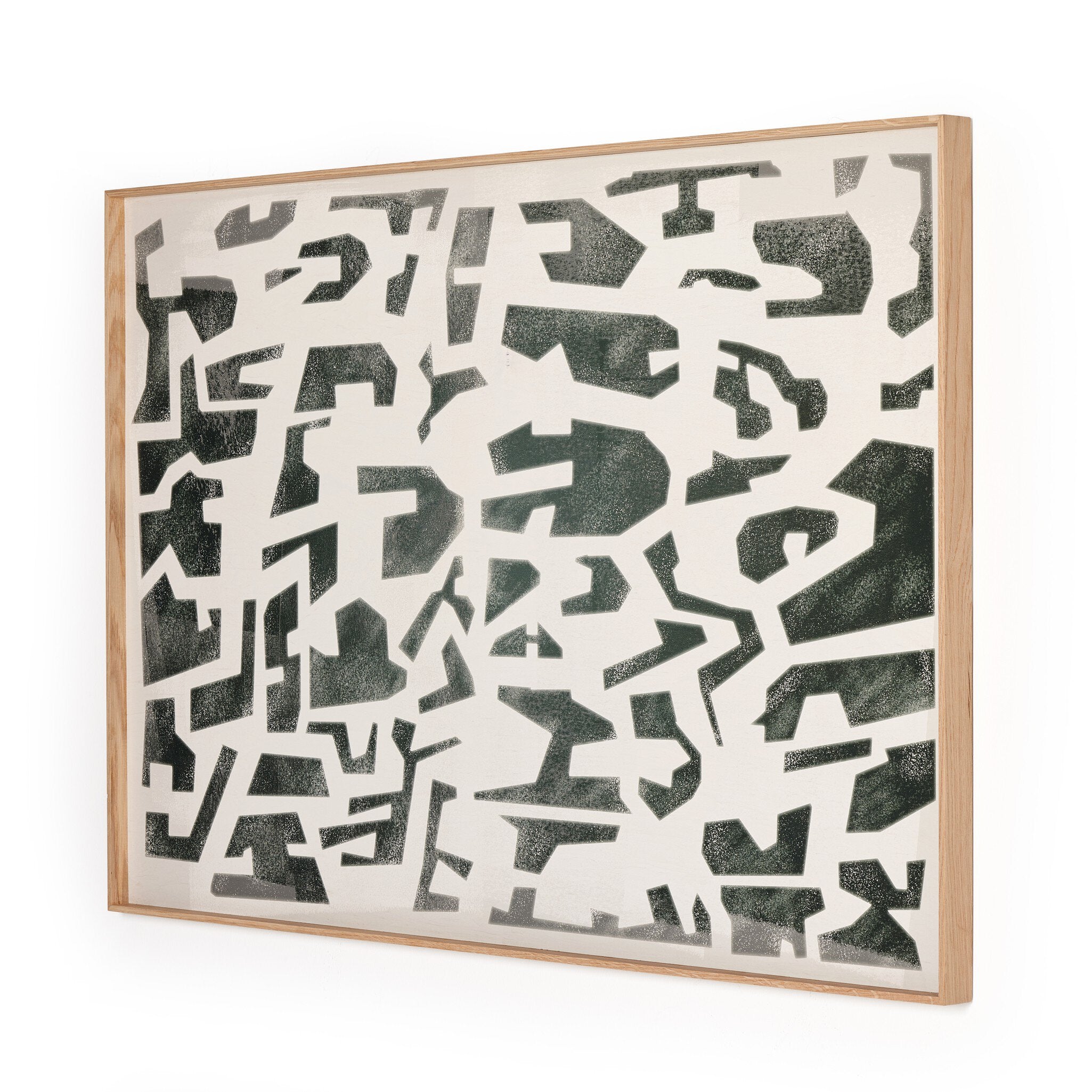 Block Sea II by Coup d'Esprit - Vertical Grain White Oak Floater