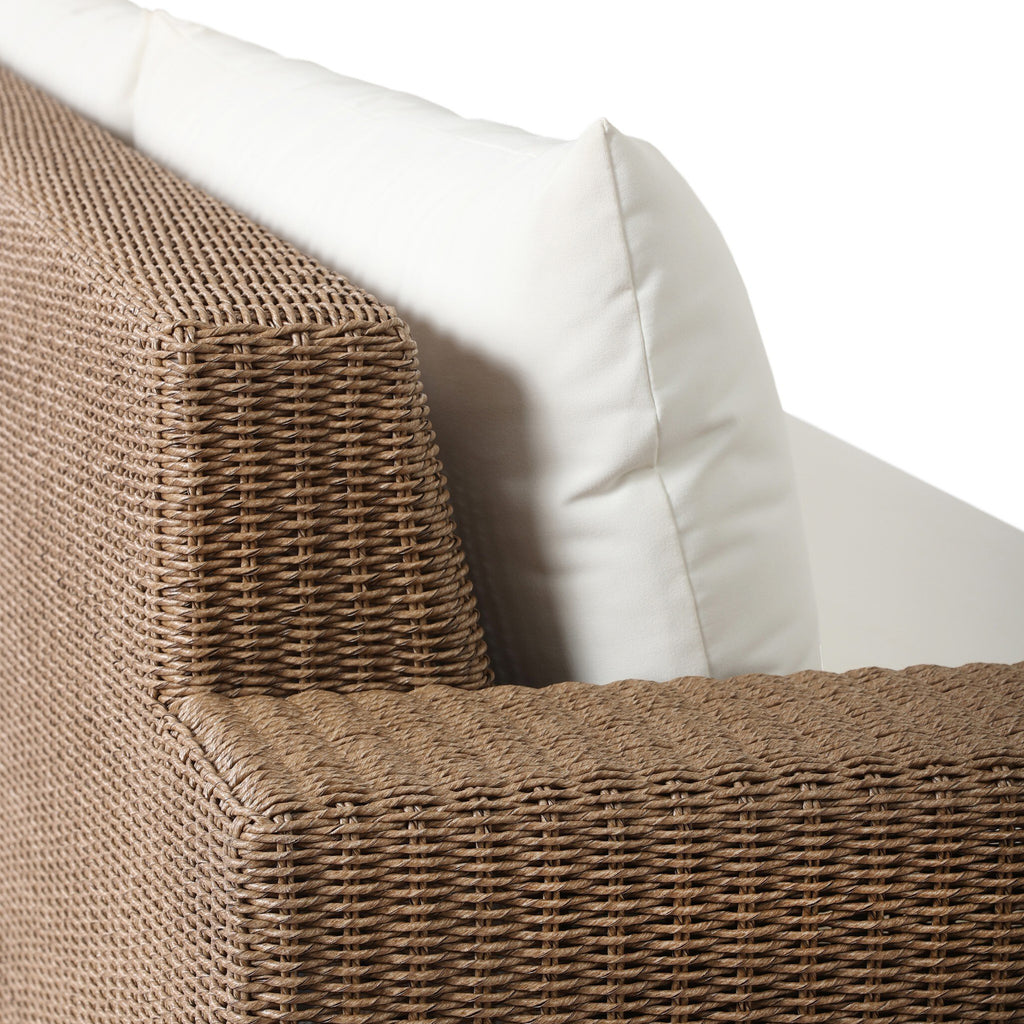 Suri Outdoor Sofa-106" - Arashi Salt