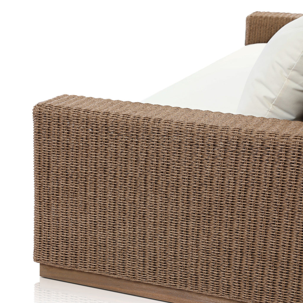 Suri Outdoor Sofa-106" - Arashi Salt