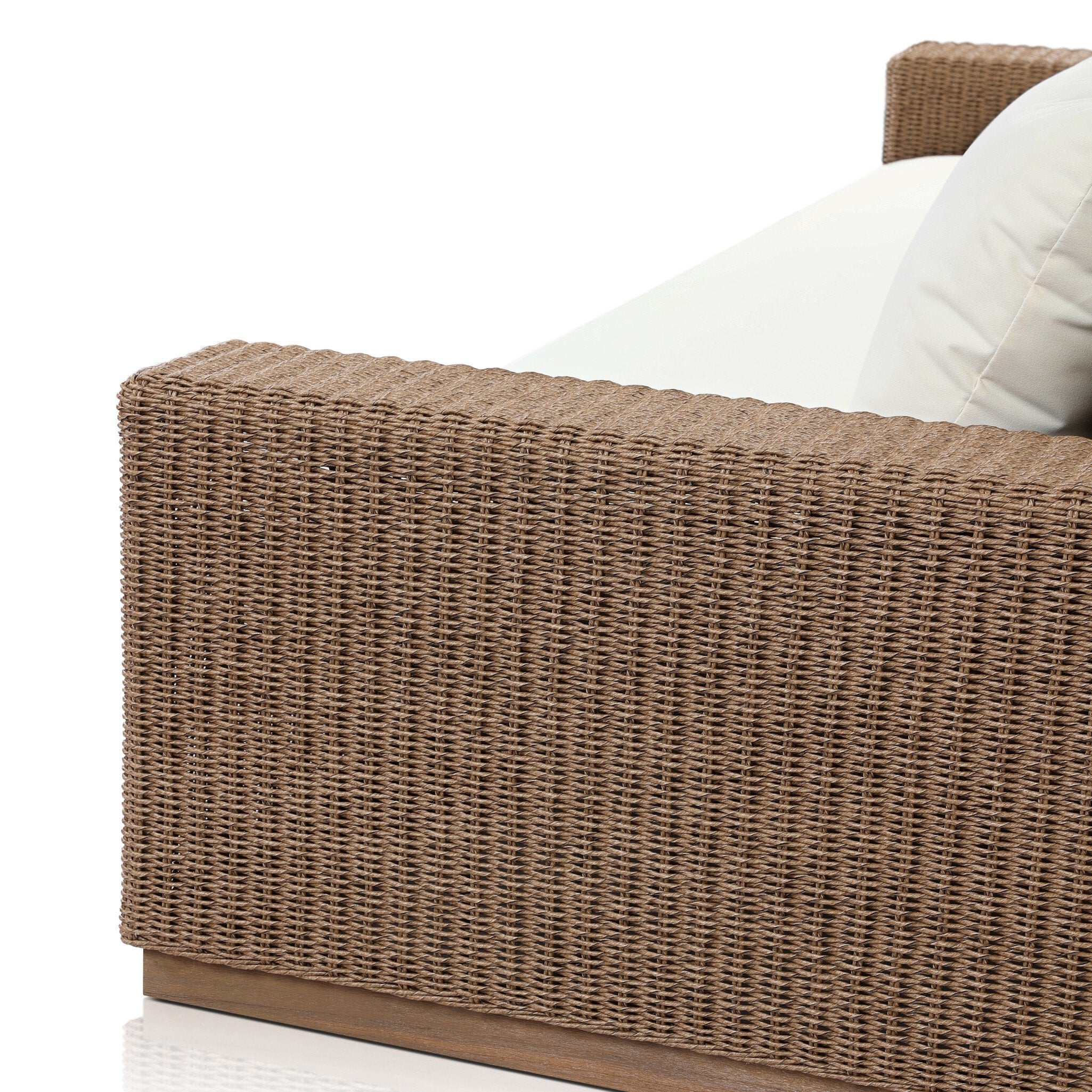 Suri Outdoor Sofa-106" - Arashi Salt