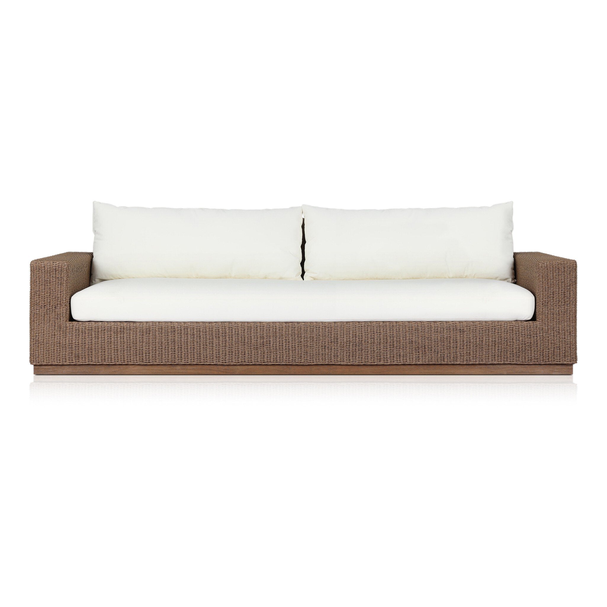 Suri Outdoor Sofa-106" - Arashi Salt