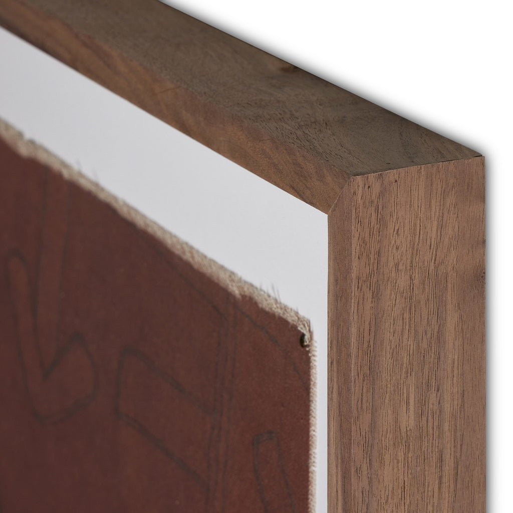 Kuba II by FH Art Studio - Rustic 2.5 Walnut