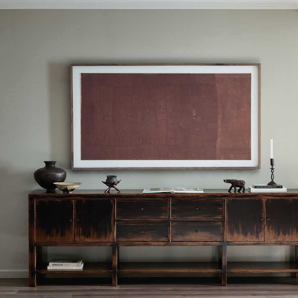 Kuba I by FH Art Studio - Rustic 2.5 Walnut