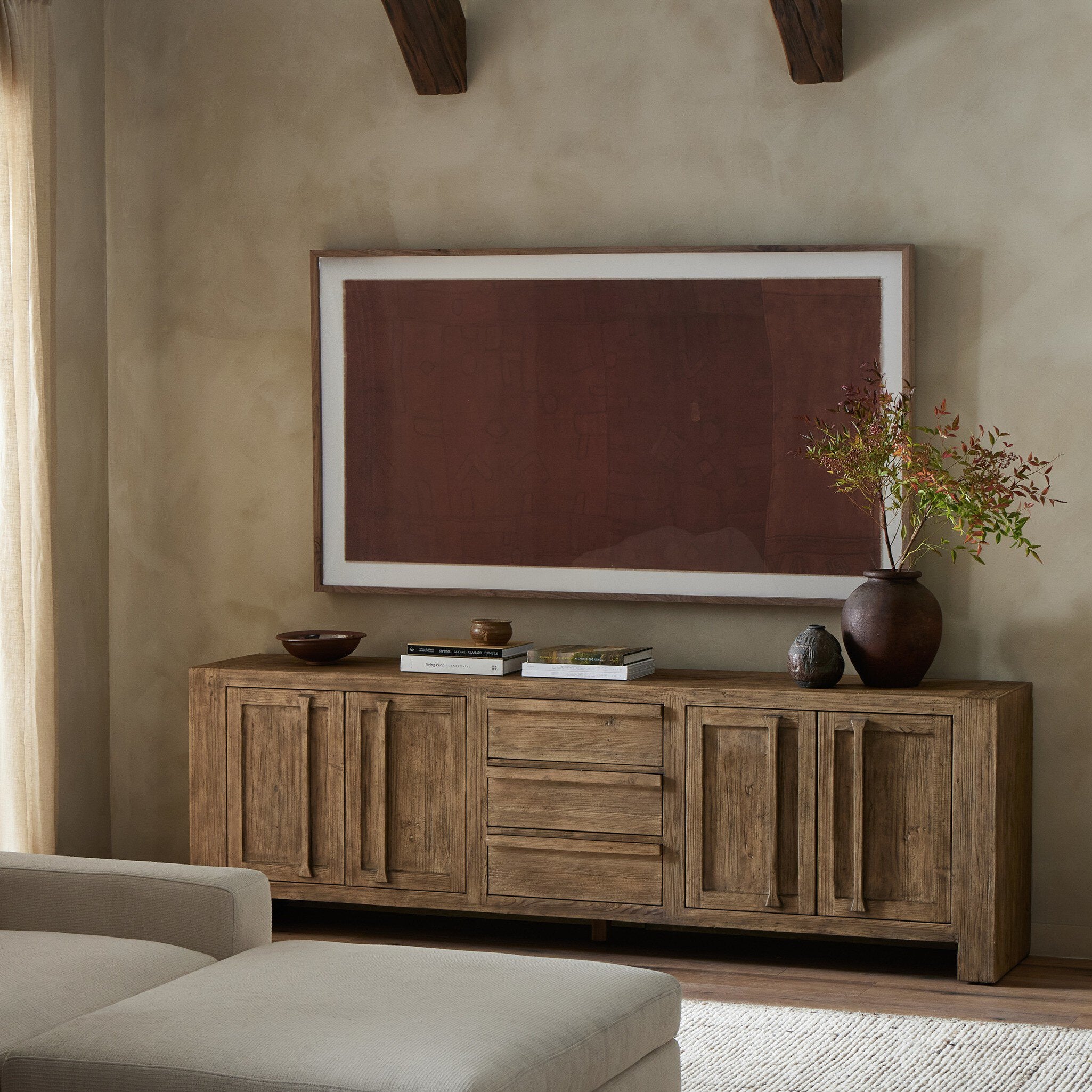 Kuba I by FH Art Studio - Rustic 2.5 Walnut