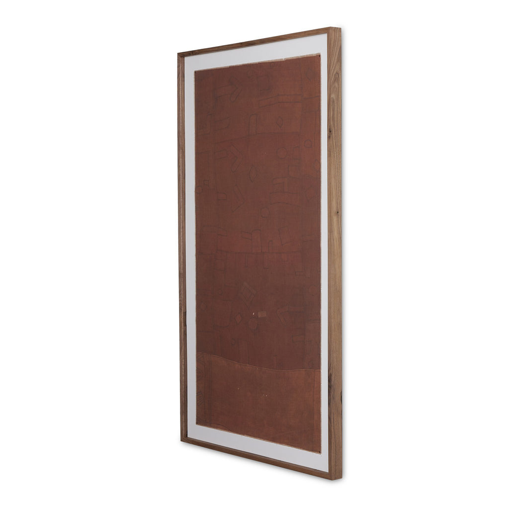 Kuba I by FH Art Studio - Rustic 2.5 Walnut