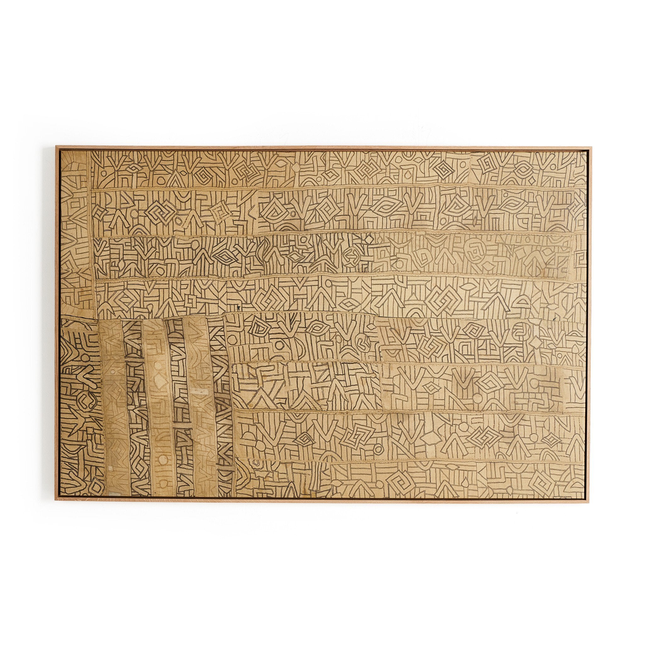 Kuba III by FH Art Studio - Vertical Grain White Oak Floater