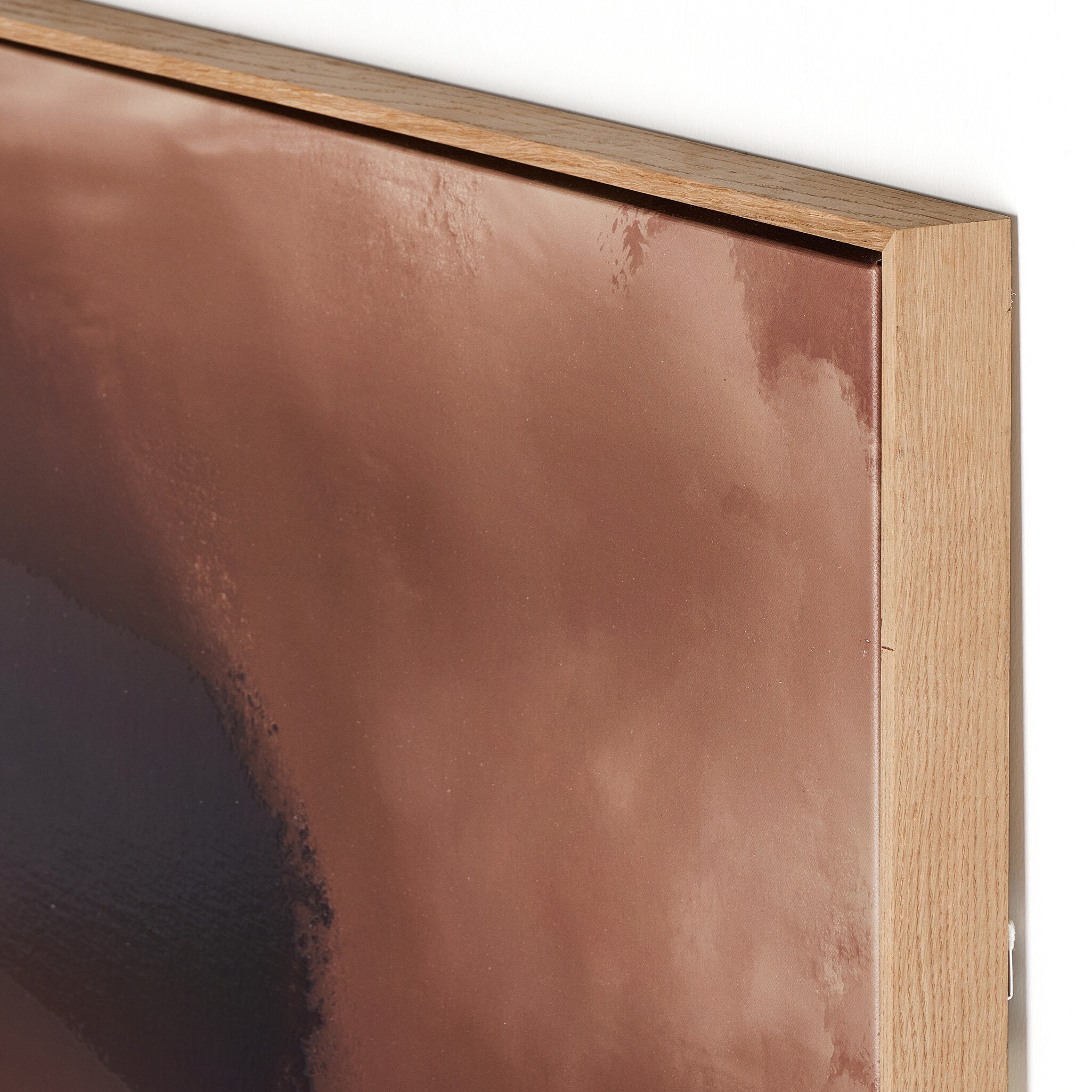 Scorch by FH Art Studio - Vertical Grain White Oak Floater