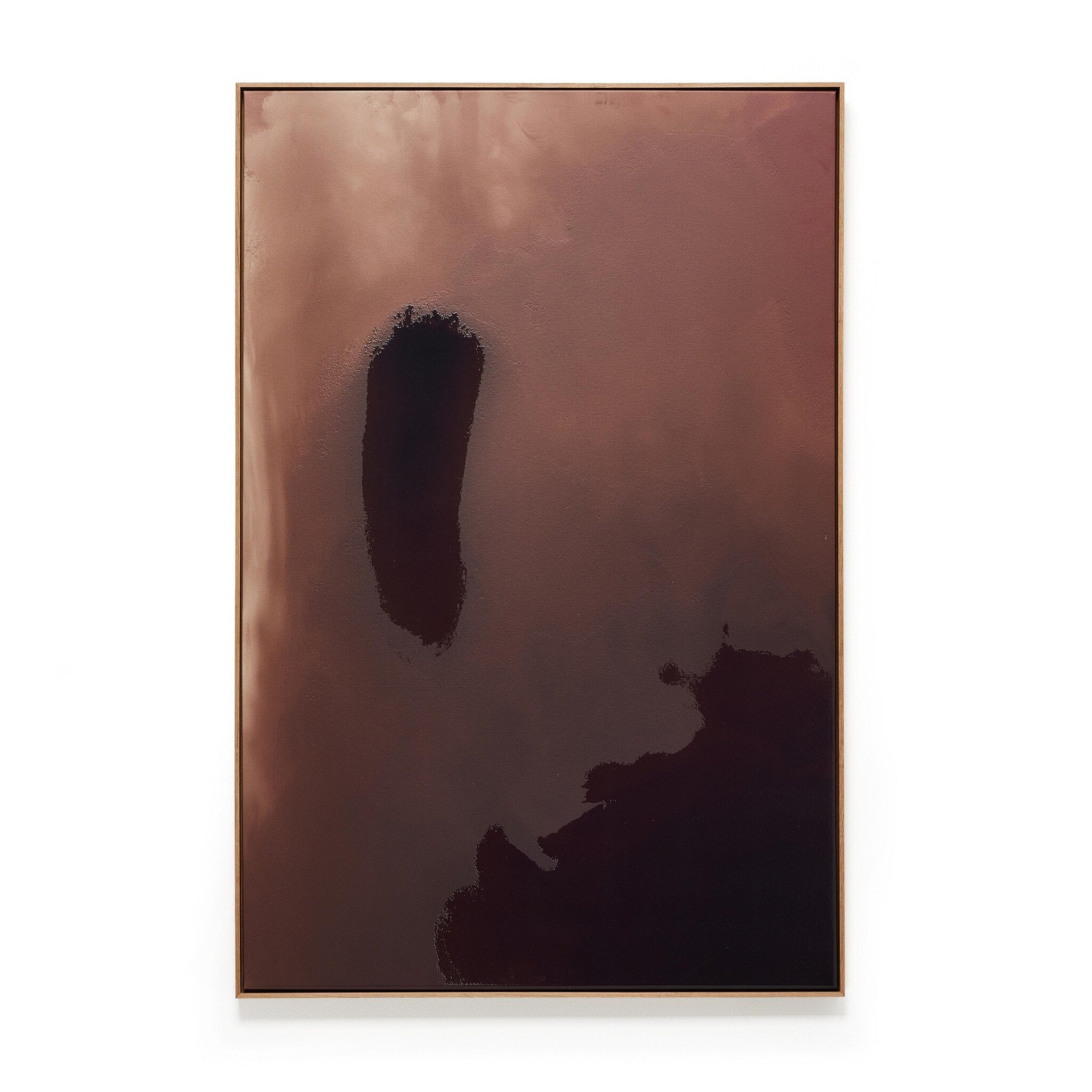 Scorch by FH Art Studio - Vertical Grain White Oak Floater