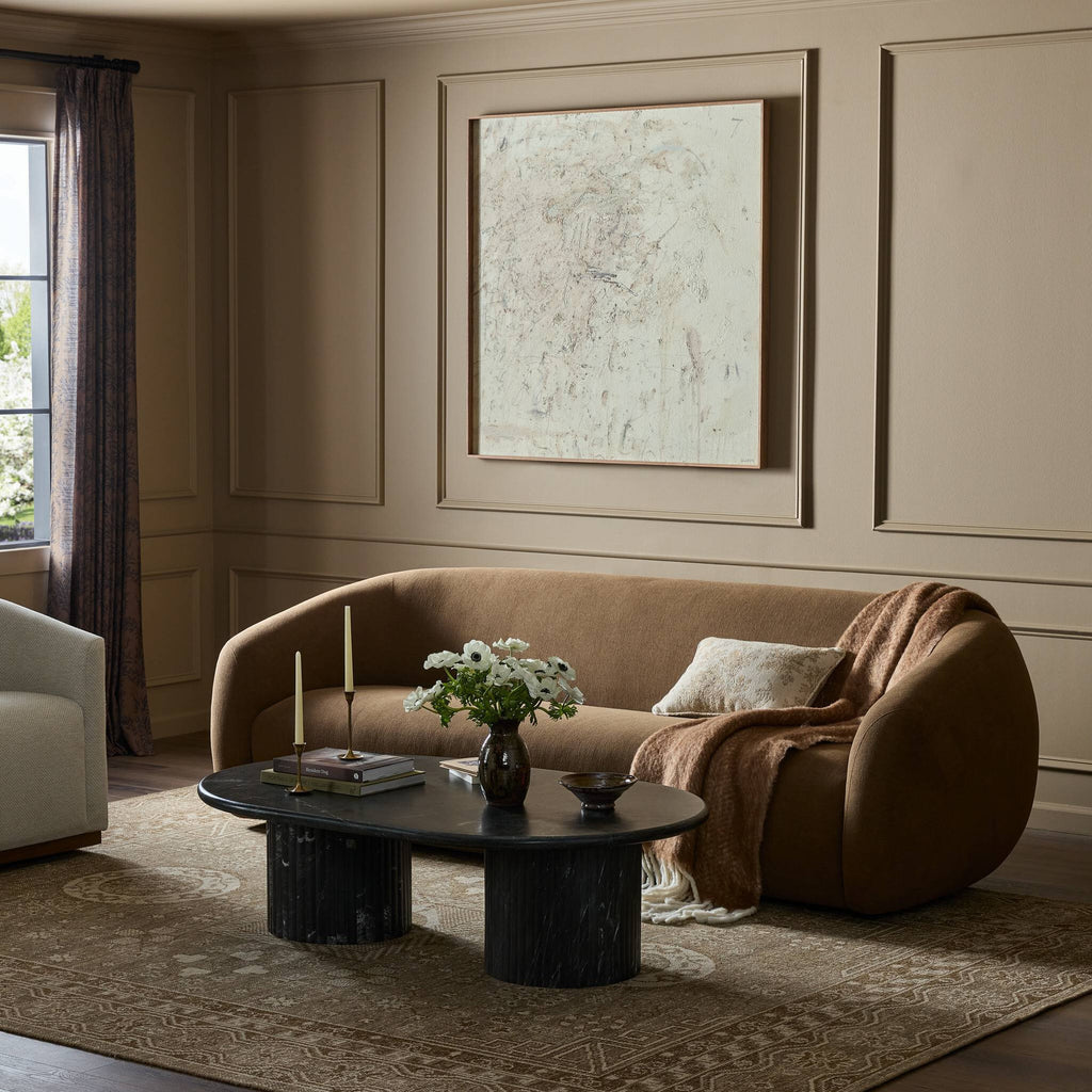 Channing Sofa - Crypton Nomad Mushroom