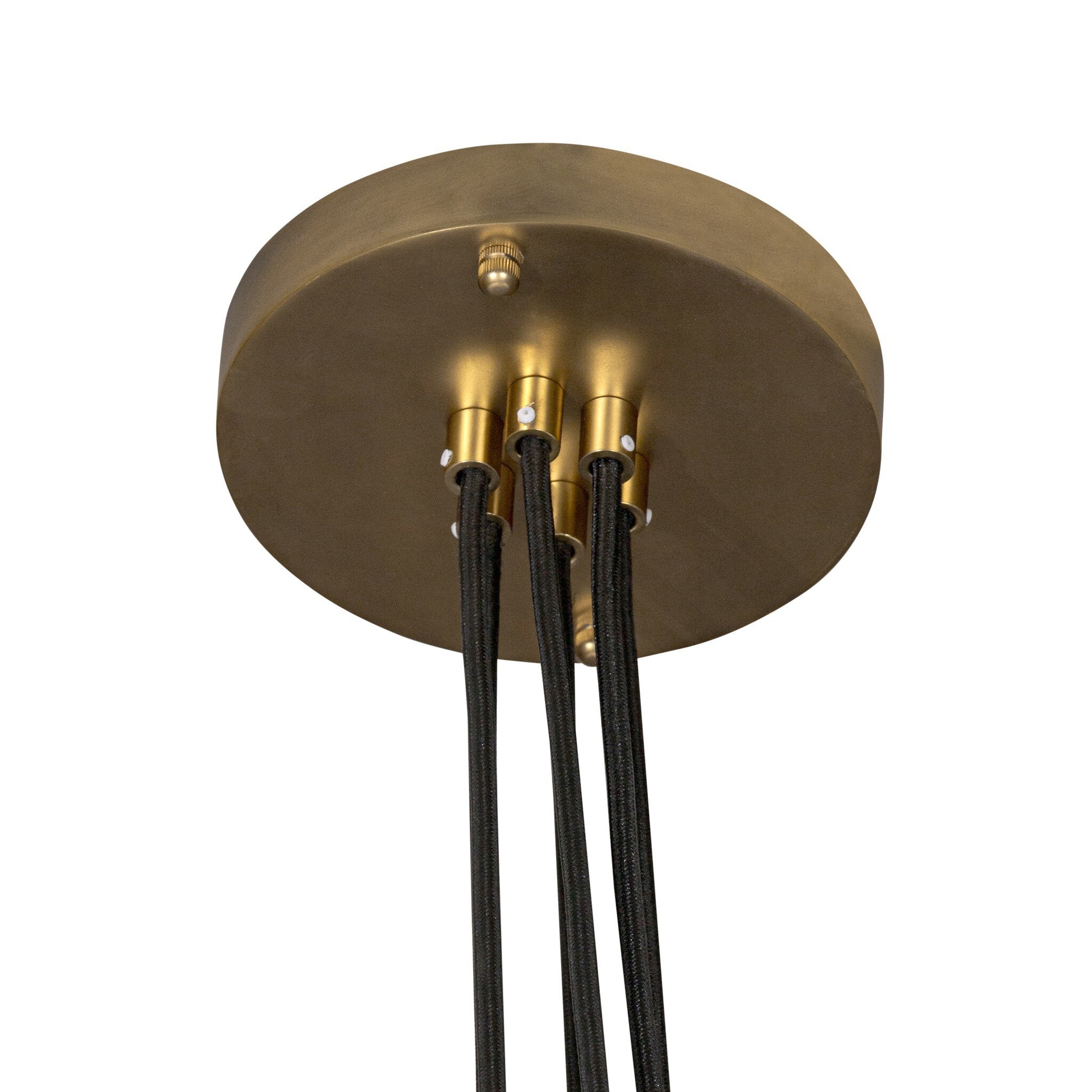 Keller Chandelier - Aged Brass