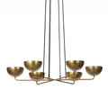 Keller Chandelier - Aged Brass