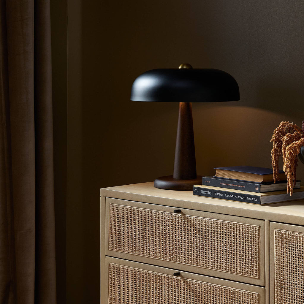 Tennon Table Lamp - Russet Mango