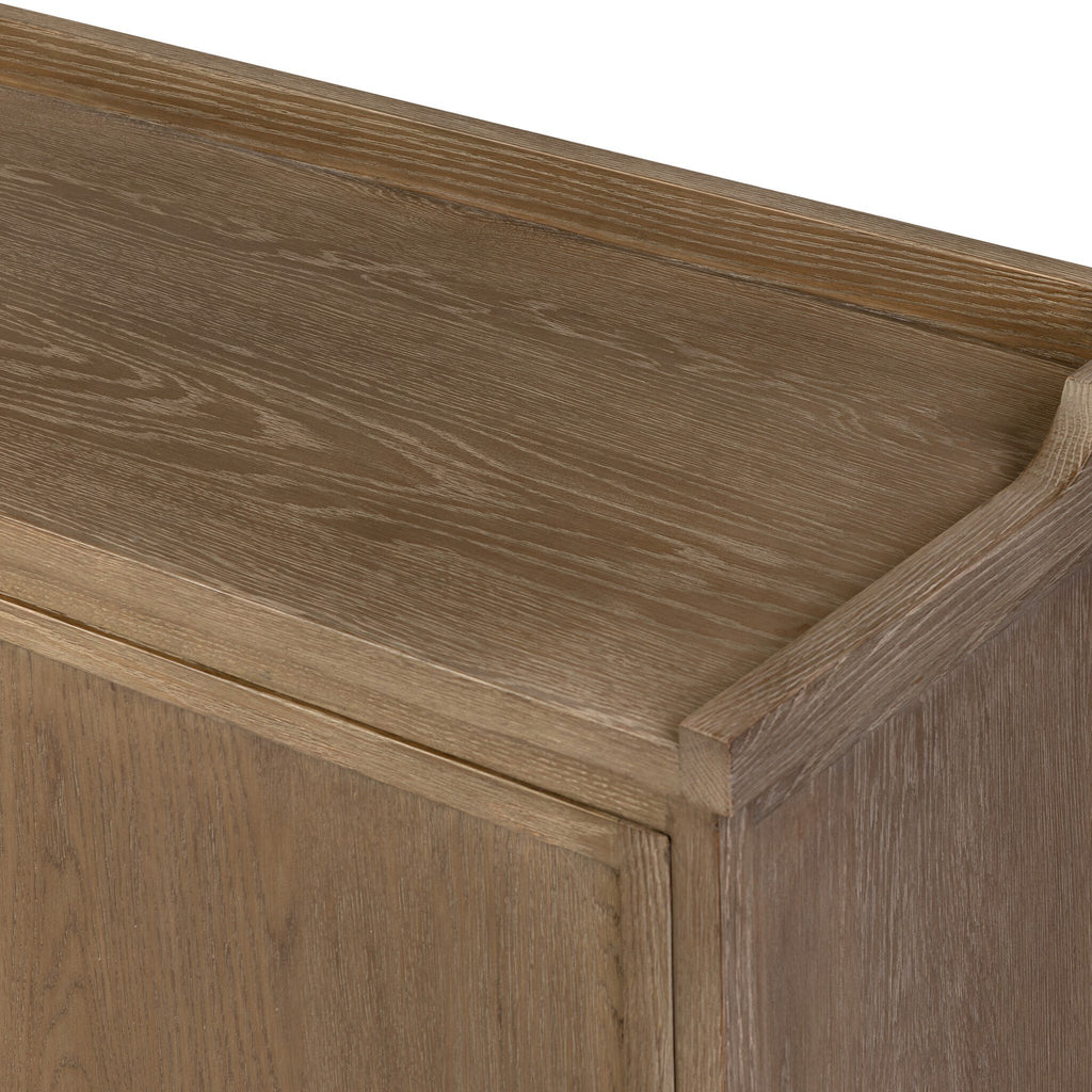 Adley Sideboard - Weathered Washed Oak Veneer