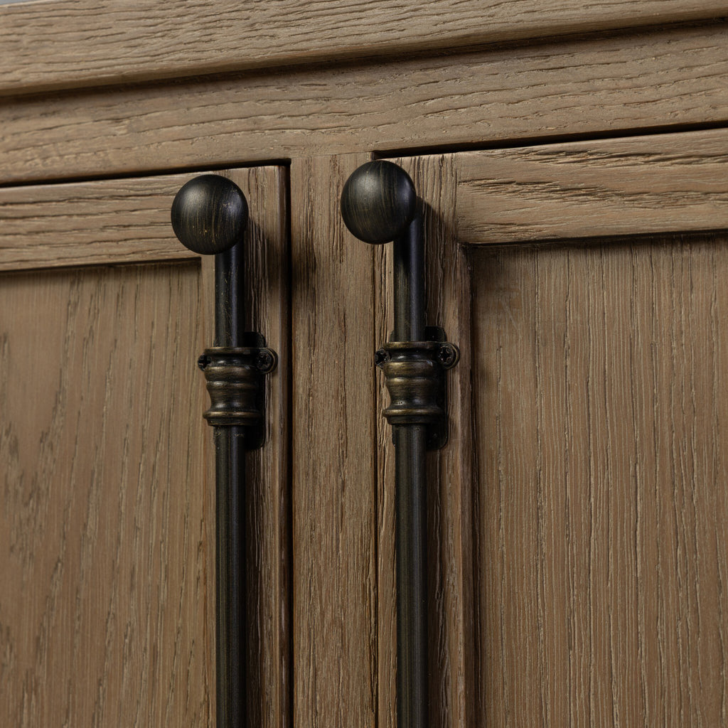 Adley Sideboard - Weathered Washed Oak Veneer
