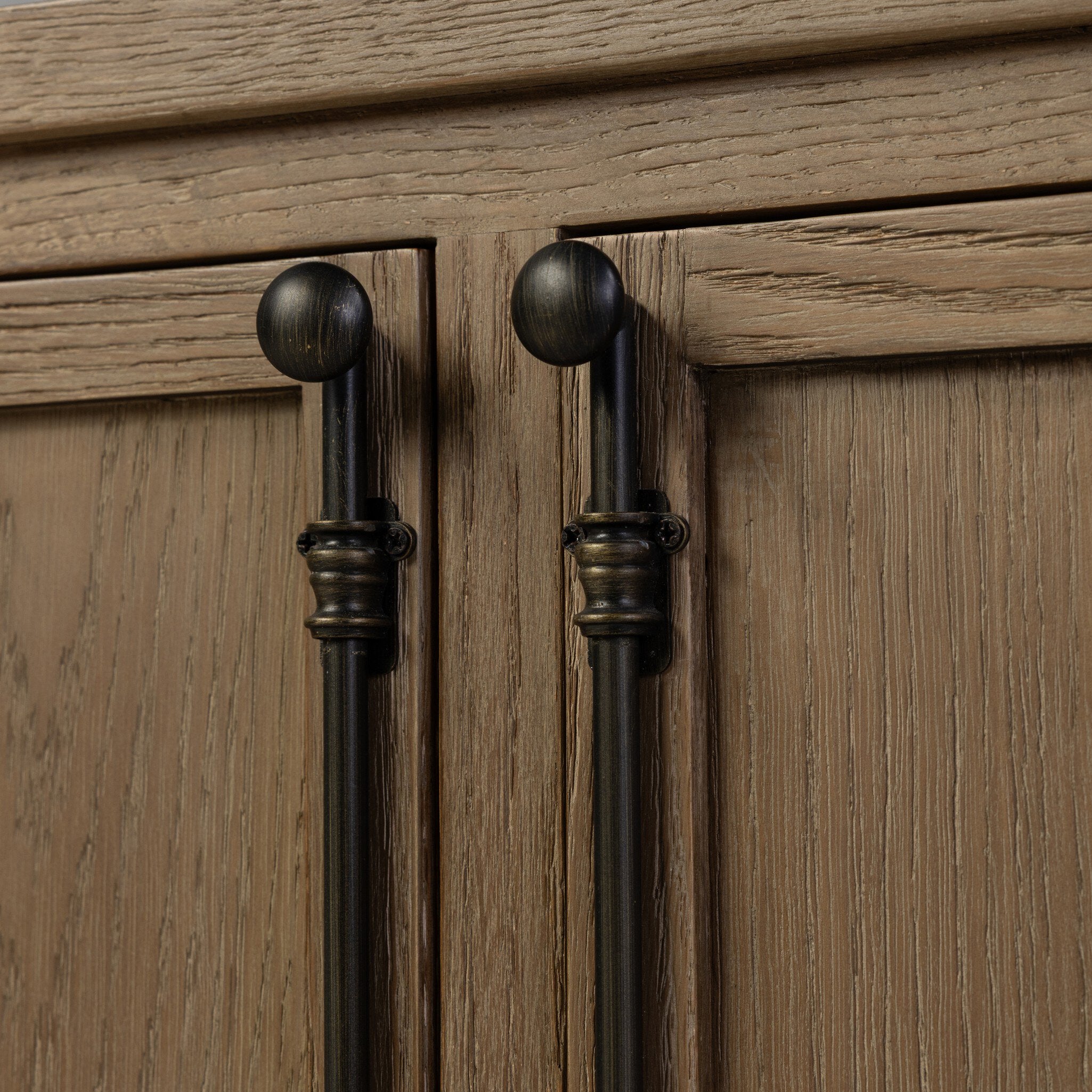 Adley Sideboard - Weathered Washed Oak Veneer