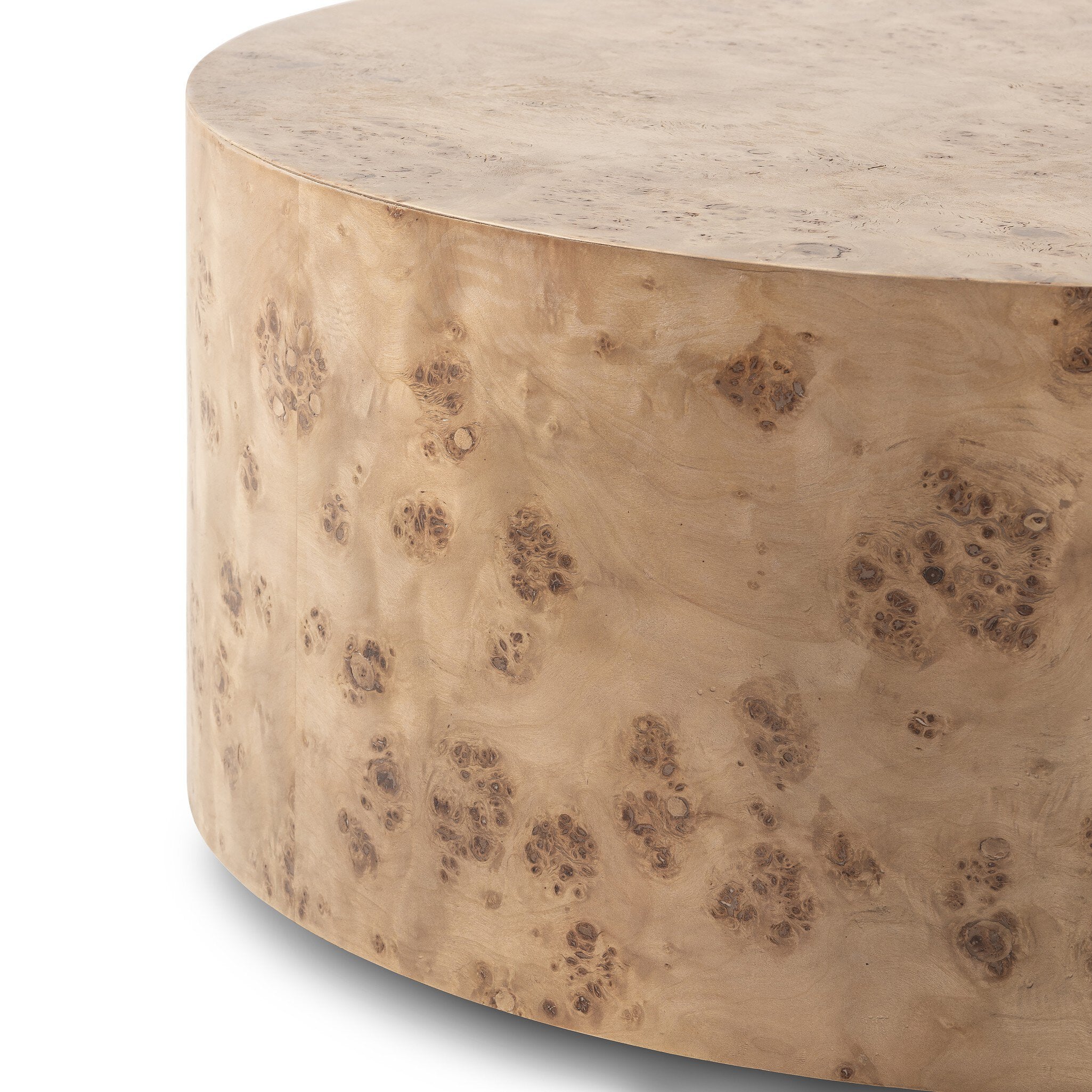 Caya Coffee Table - Caramel Burl