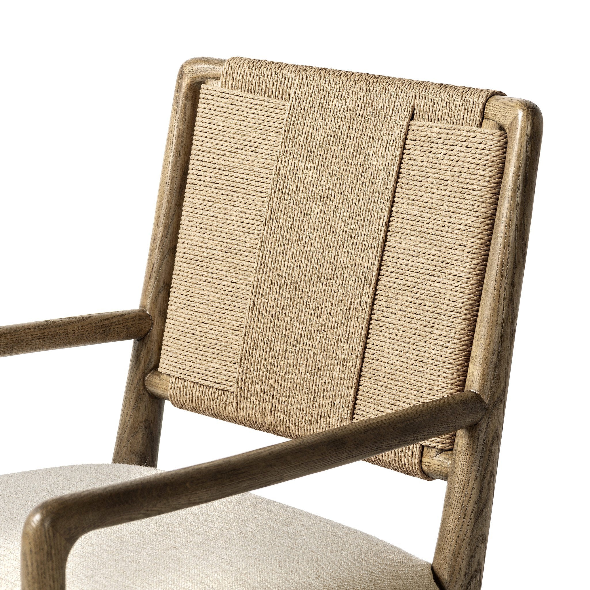 Rothler Dining Armchair - Alcala Wheat