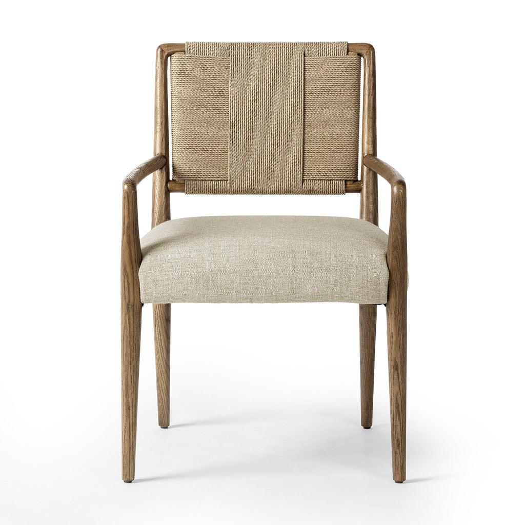 Rothler Dining Armchair - Alcala Wheat