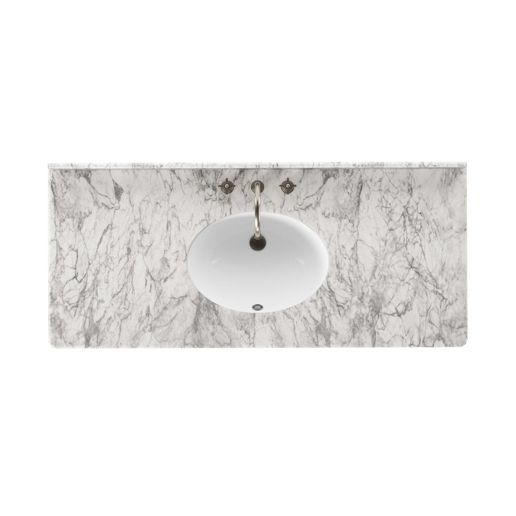 Toulouse Single Wide Vanity - Satin Black Veneer