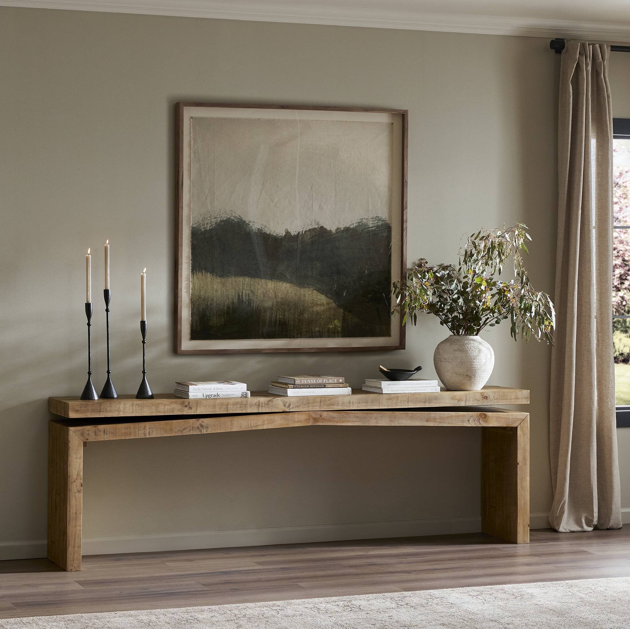 Matthes Console Table - 94" - Sierra Rustic Natural