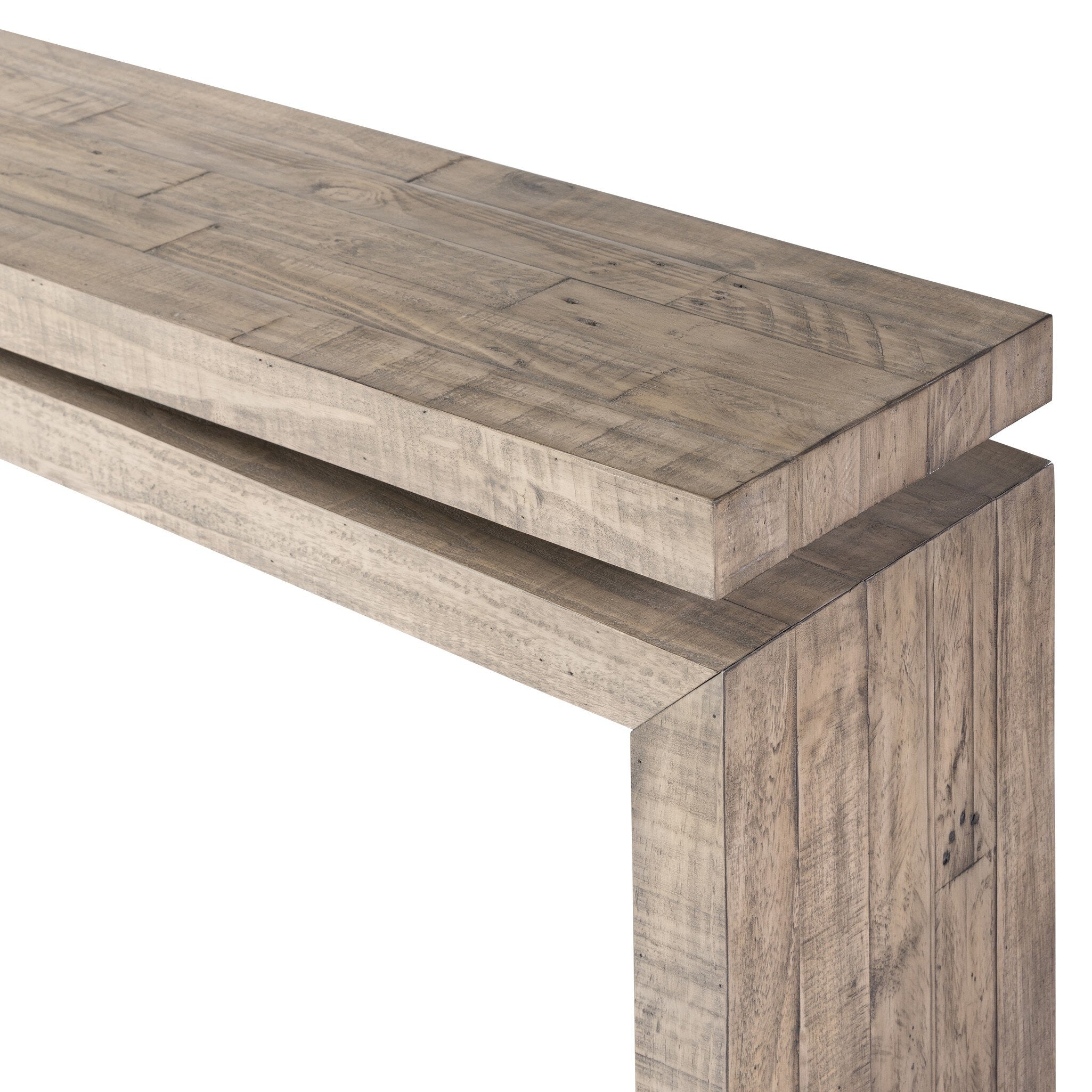Matthes Console Table - 94" - Weathered Wheat