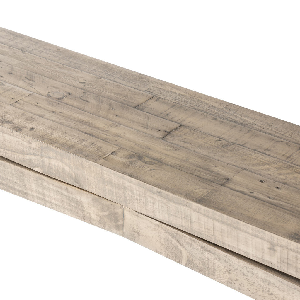Matthes Console Table - 94" - Weathered Wheat