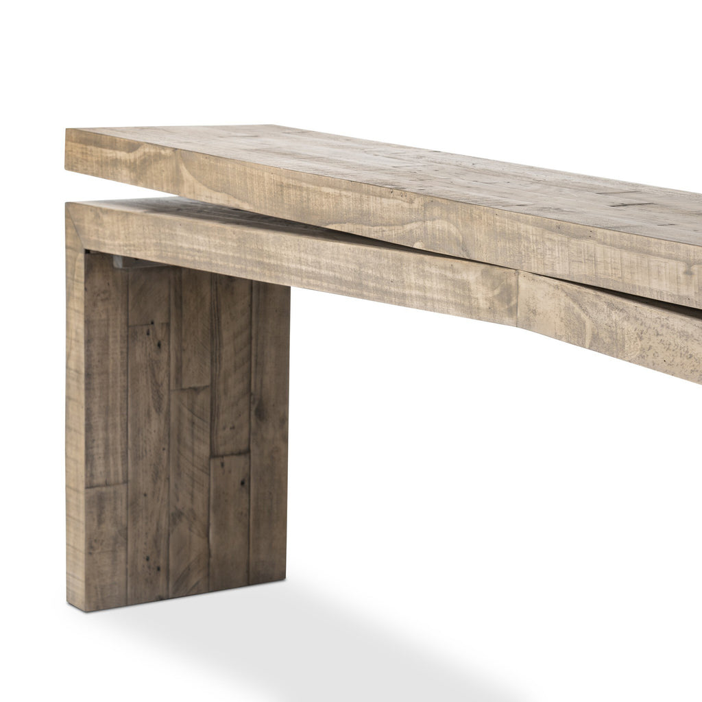 Matthes Console Table - 94" - Weathered Wheat