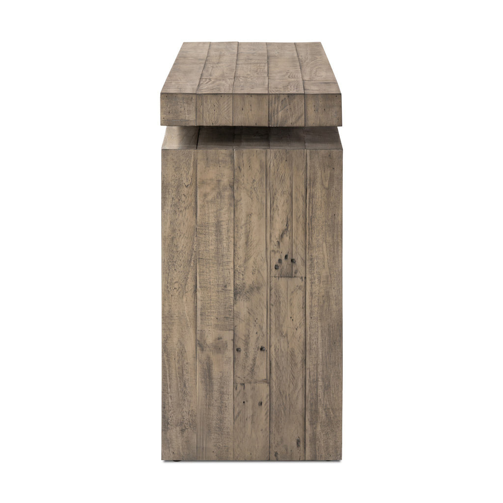 Matthes Console Table - 94" - Weathered Wheat