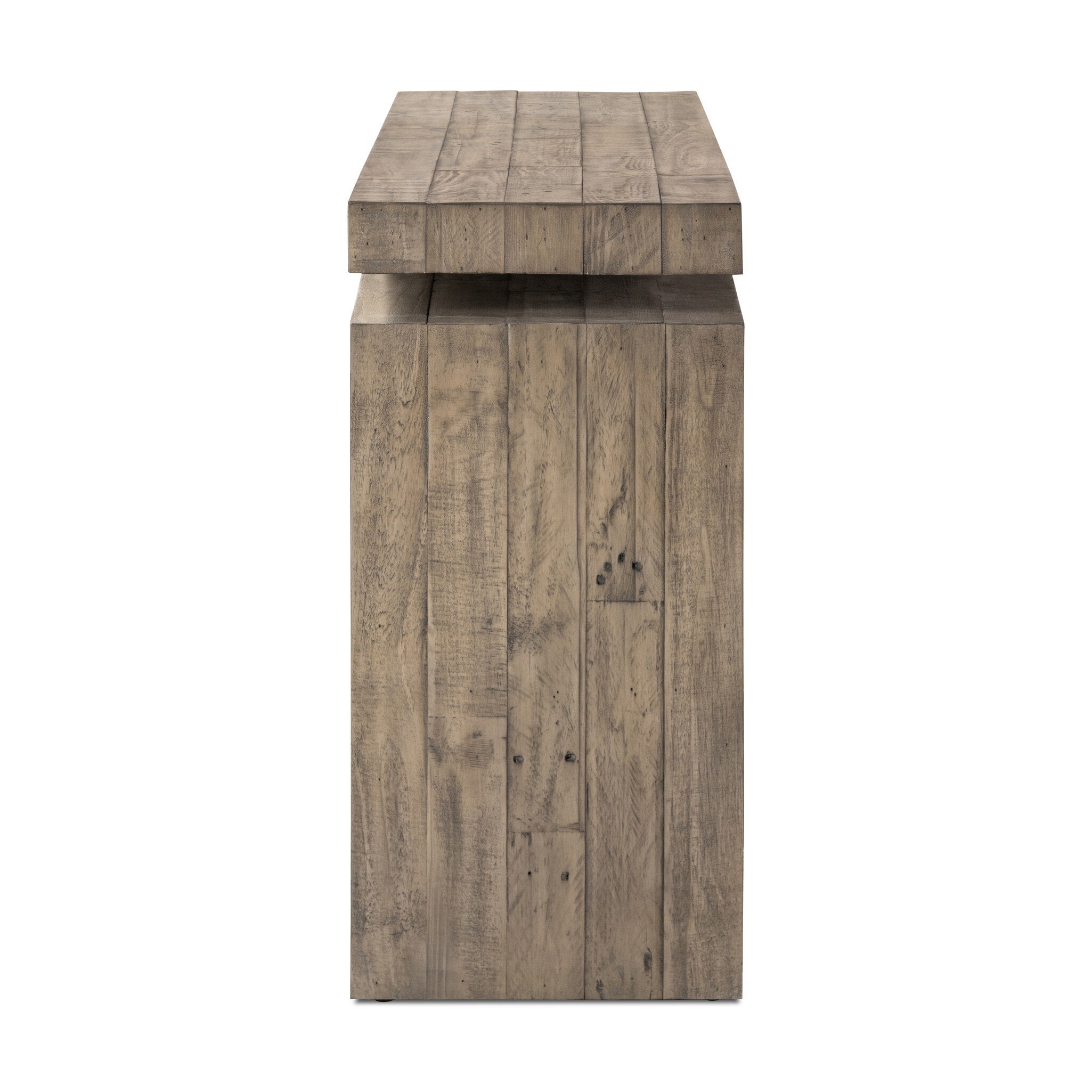 Matthes Console Table - 94" - Weathered Wheat