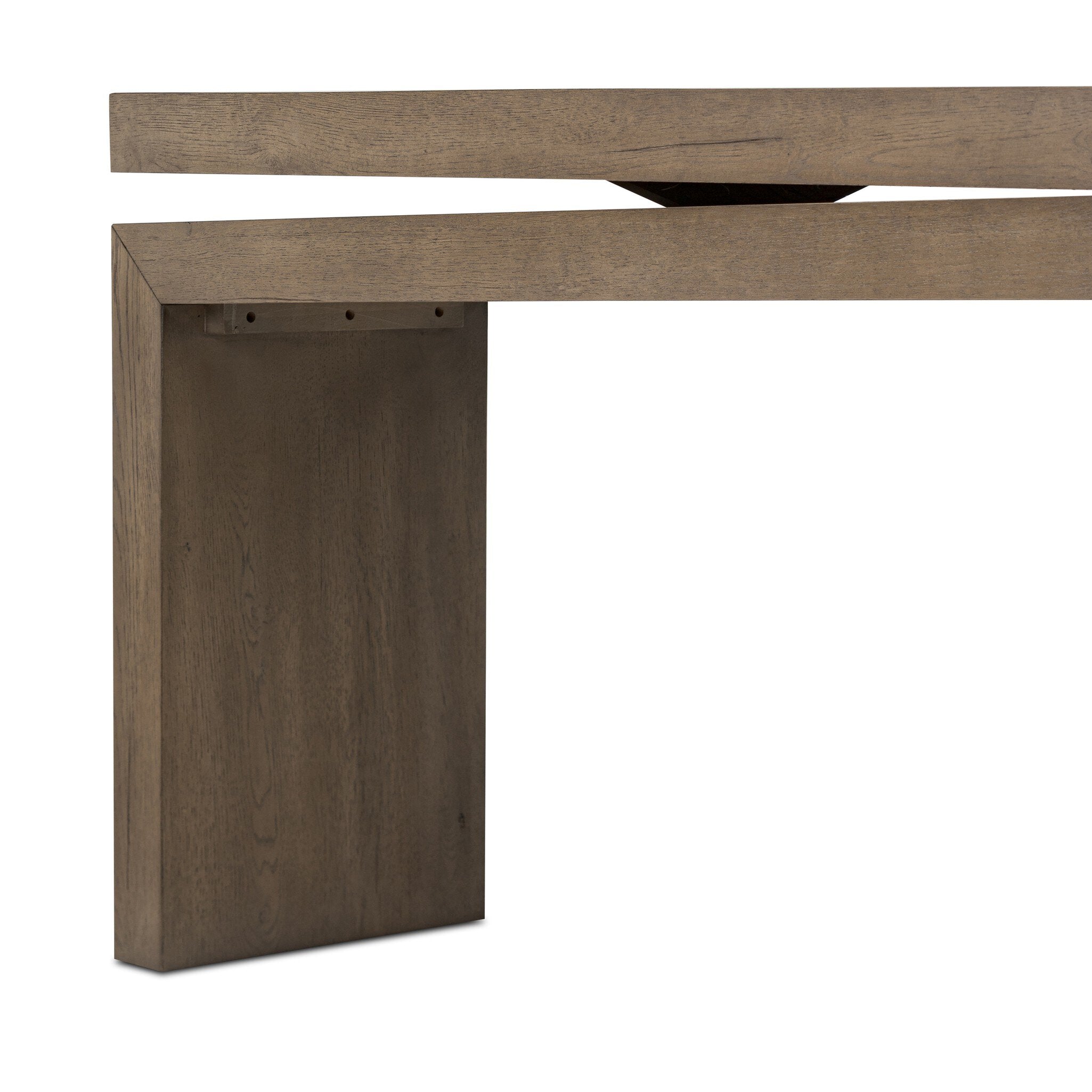 Matthes Console Table - 94" - Rustic Grey Veneer
