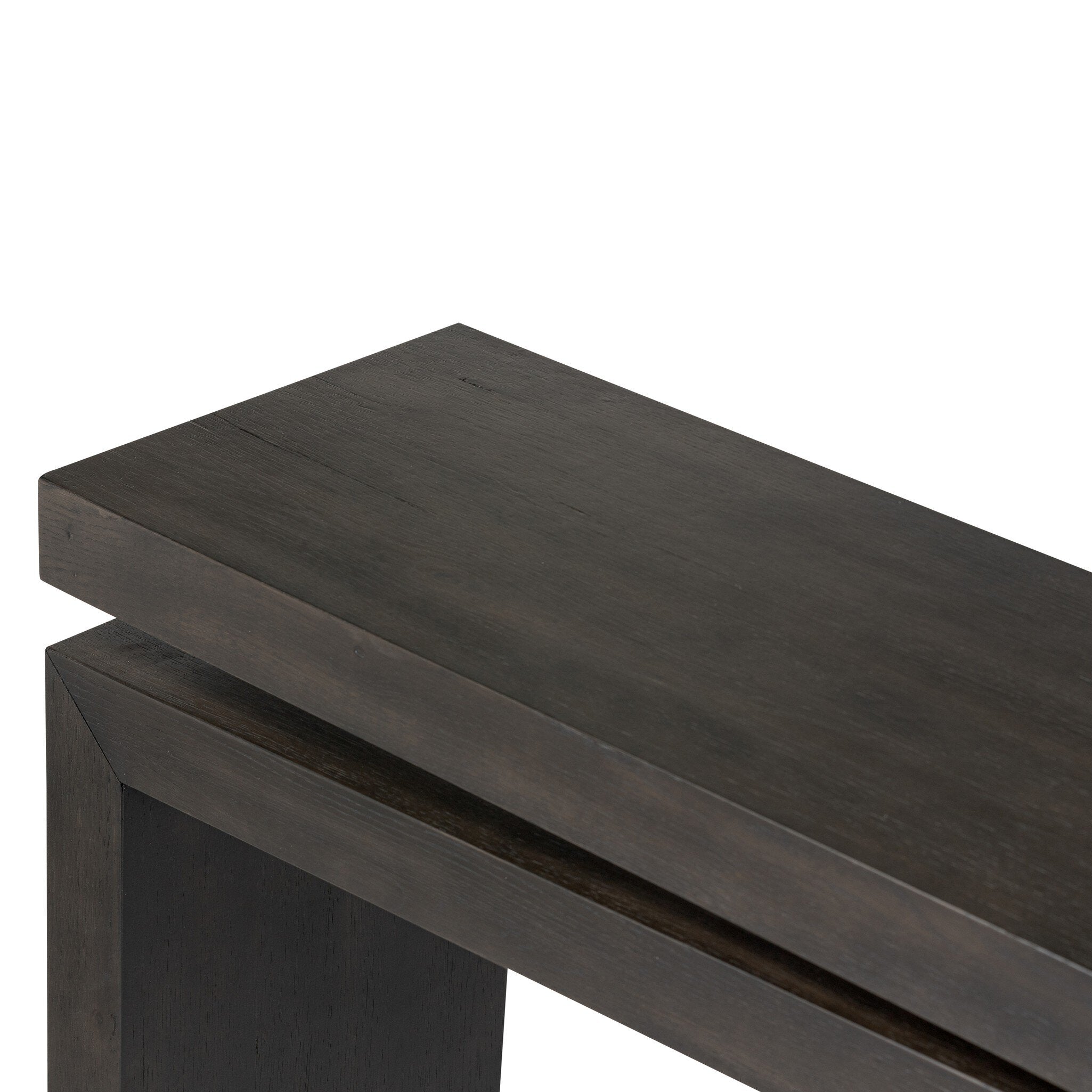 Matthes Console Table - 94" - Smoked Black Veneer