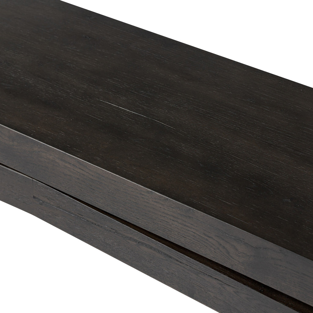 Matthes Console Table - 94" - Smoked Black Veneer