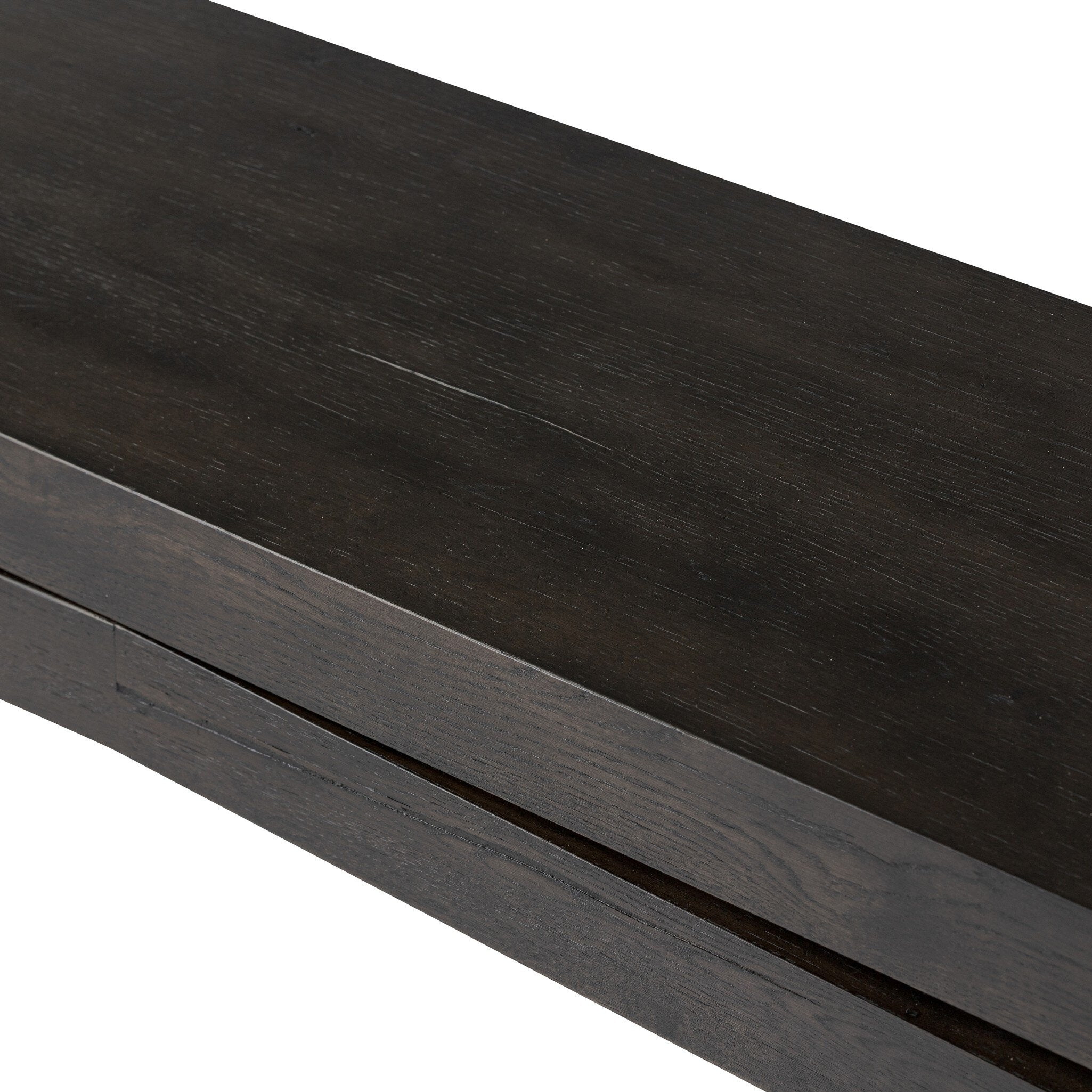 Matthes Console Table - 94" - Smoked Black Veneer
