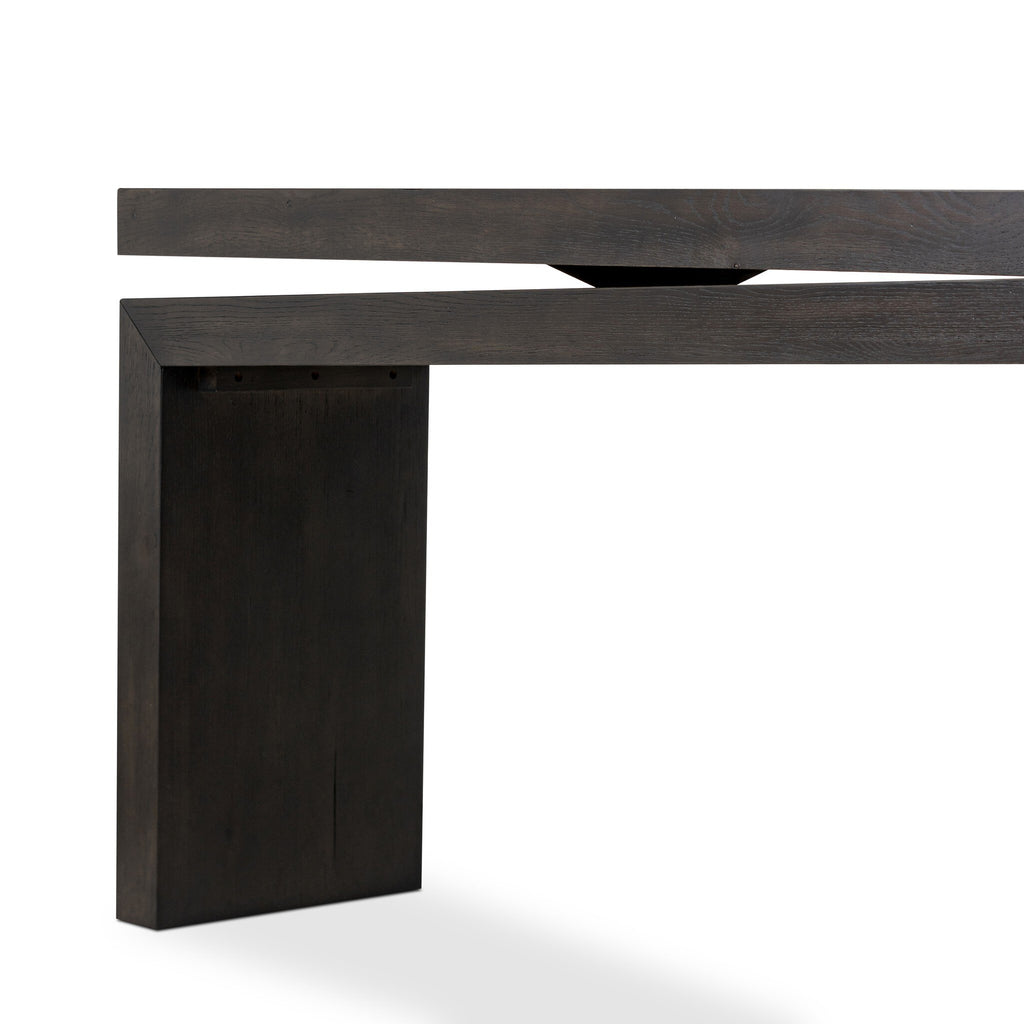 Matthes Console Table - 94" - Smoked Black Veneer