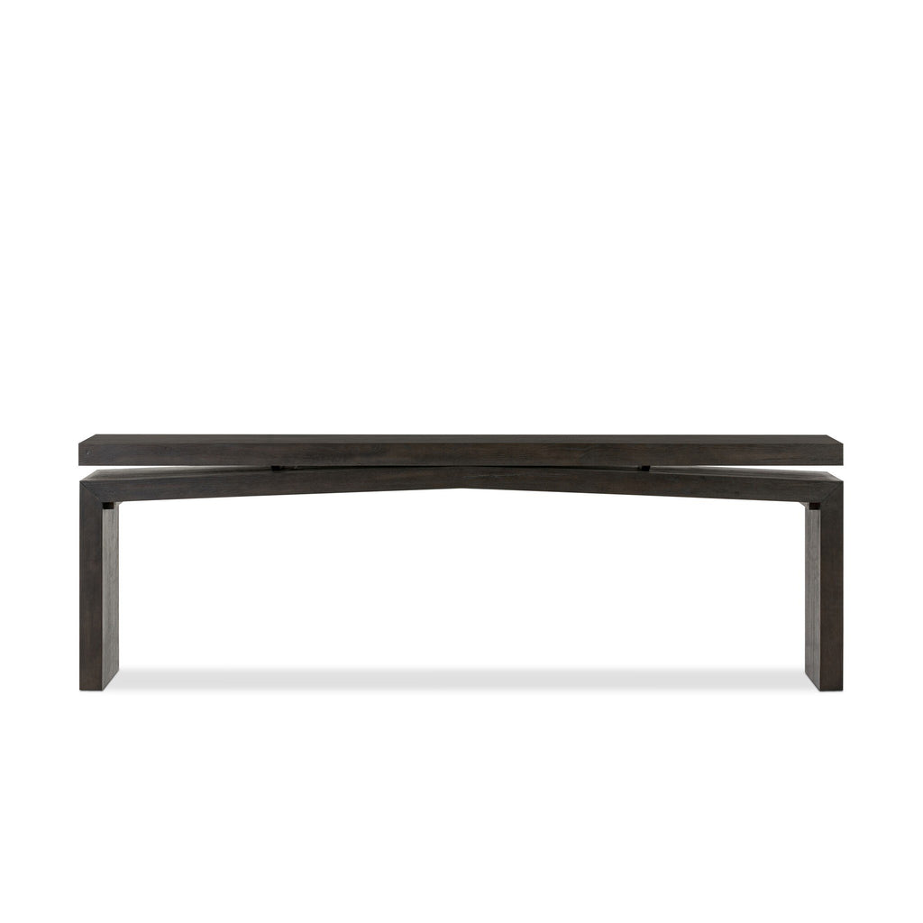 Matthes Console Table - 94" - Smoked Black Veneer
