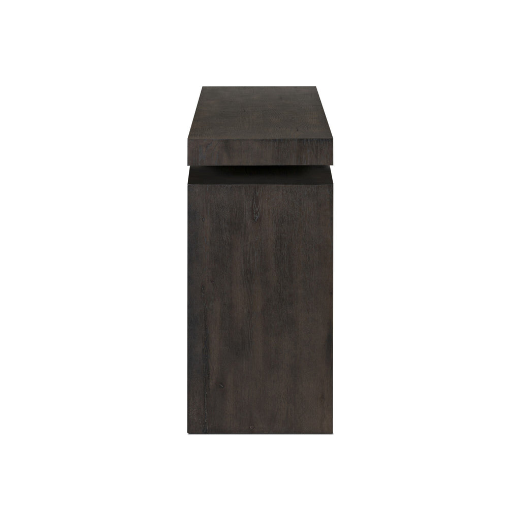Matthes Console Table - 94" - Smoked Black Veneer