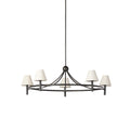 Whittier Chandelier - Natural Bronze